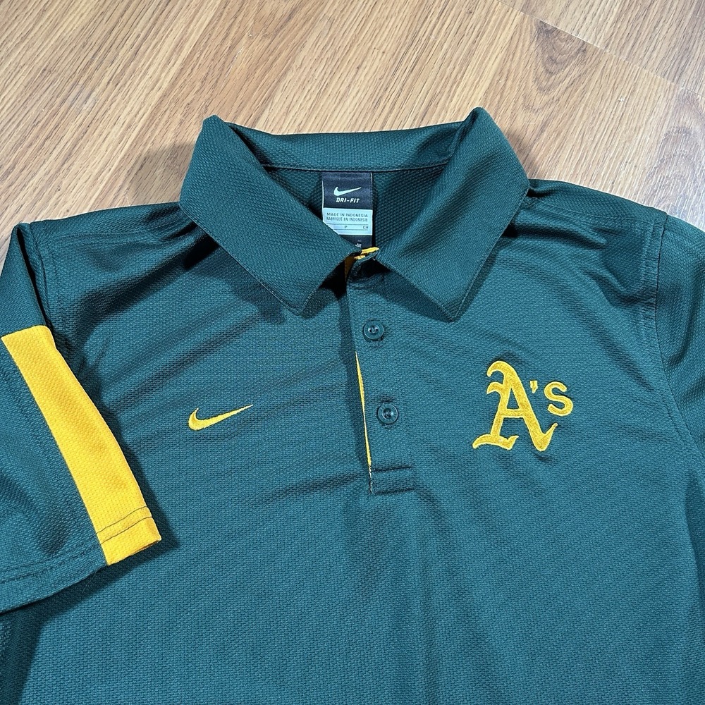 Athletics Nike MLB Authentic Dri-Fit Polo Men's Used sz Small